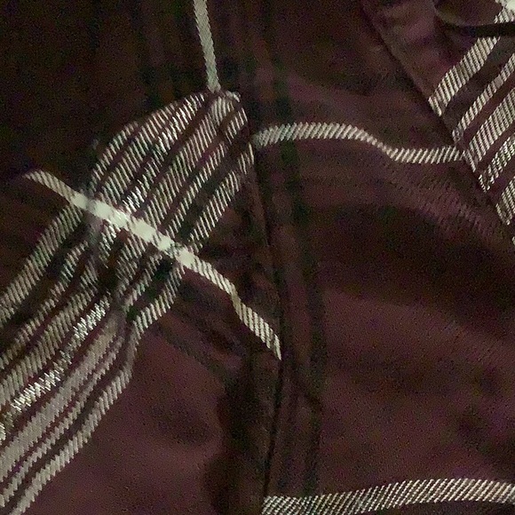 Jennifer Lopez Dark Plaid One Piece Dress Large - Picture 7 of 7